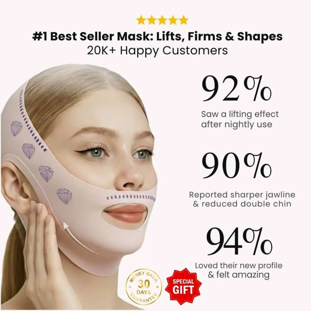 Flovise™ Gravity-Defy V-Sculpt Mask