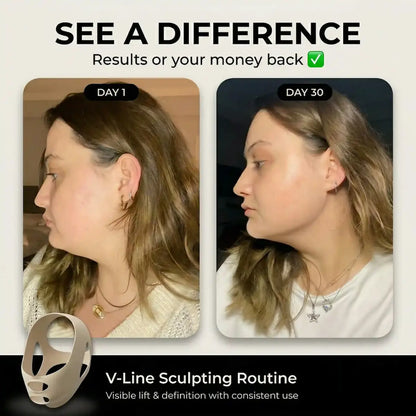 Flovise V-Lift Mask — Your at home jawline sculpting ritual